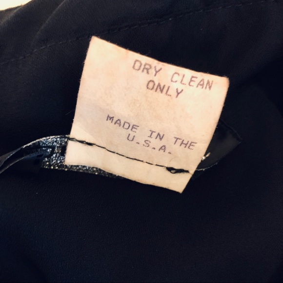 Vintage black silk Marilyn Monroe halter dress - Picture 8 of 8